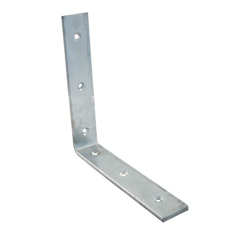 heavy duty galvanized angle brackets.